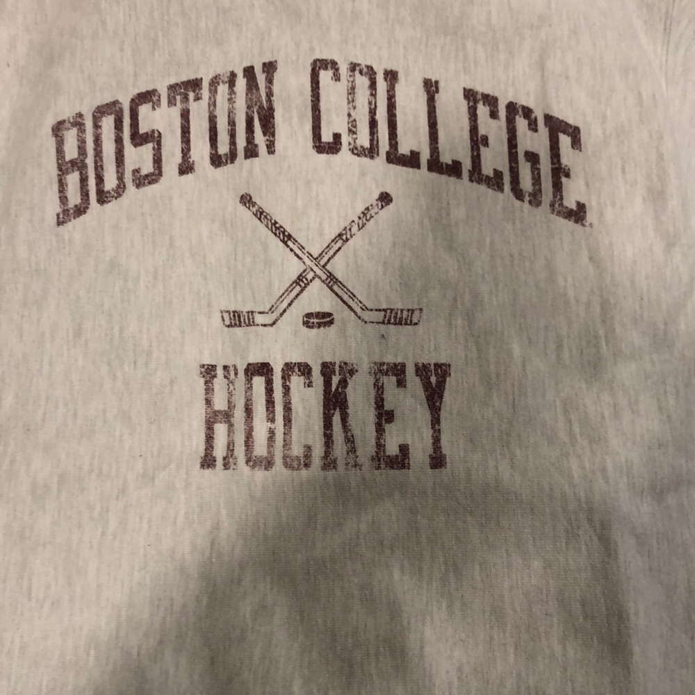 Boston College Hockey crewneck sweatshirt size adult Medium